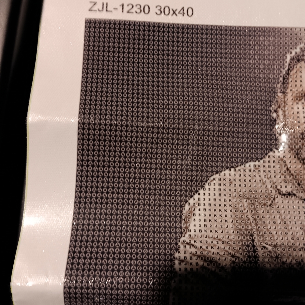The Walking Dead Diamond Painting Kit with Rick Garimes Design 30x40 - Picture 5 of 6